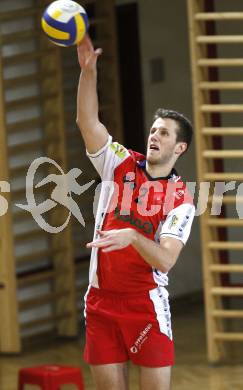 Volleyball Bundesliga Herren. Hypo VBK Klagenfurt gegen Hypo Niederoesterreich. David Quinn (Hypo VBK). Klagenfurt, am 12.3.2008.

Copyright Kuess

---
pressefotos, pressefotografie, kuess, qs, qspictures, sport, bild, bilder, bilddatenbank