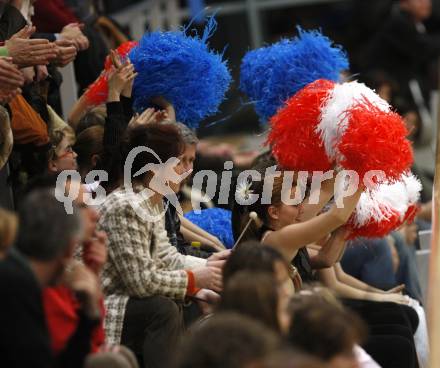 Volleyball Bundesliga Damen. ATSC Wildcats gegen Linz. Fans (Wildcats). Klagenfurt, am 12.3.2008.

Copyright Kuess

---
pressefotos, pressefotografie, kuess, qs, qspictures, sport, bild, bilder, bilddatenbank