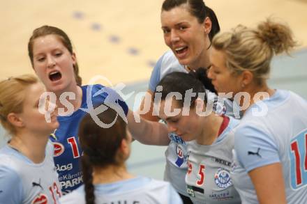 Volleyball Bundesliga Damen. ATSC Wildcats gegen Linz. Jubel (Wildcats). Klagenfurt, am 12.3.2008.

Copyright Kuess

---
pressefotos, pressefotografie, kuess, qs, qspictures, sport, bild, bilder, bilddatenbank