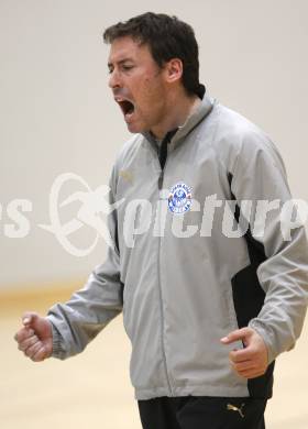 Volleyball Bundesliga Damen. ATSC Wildcats gegen Linz. Trainer Helmut Voggenberger (Wildcats). Klagenfurt, am 12.3.2008.

Copyright Kuess

---
pressefotos, pressefotografie, kuess, qs, qspictures, sport, bild, bilder, bilddatenbank