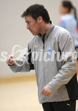 Volleyball Bundesliga Damen. ATSC Wildcats gegen Linz. Trainer Helmut Voggenberger (Wildcats). Klagenfurt, am 12.3.2008.

Copyright Kuess

---
pressefotos, pressefotografie, kuess, qs, qspictures, sport, bild, bilder, bilddatenbank