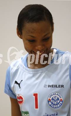 Volleyball Bundesliga Damen. ATSC Wildcats gegen Linz. Tasha Sherline Holness (Wildcats). Klagenfurt, am 12.3.2008.

Copyright Kuess

---
pressefotos, pressefotografie, kuess, qs, qspictures, sport, bild, bilder, bilddatenbank