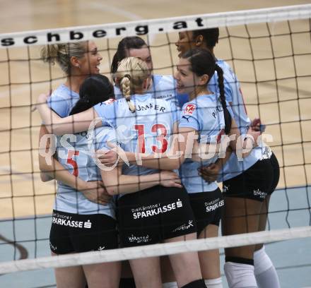 Volleyball Bundesliga Damen. ATSC Wildcats gegen Linz. Jubel (Wildcats). Klagenfurt, am 12.3.2008.

Copyright Kuess

---
pressefotos, pressefotografie, kuess, qs, qspictures, sport, bild, bilder, bilddatenbank