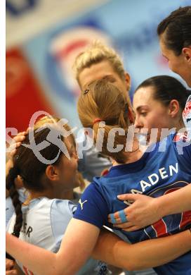 Volleyball Bundesliga Damen. ATSC Wildcats gegen Linz. Jubel (Wildcats). Klagenfurt, am 12.3.2008.

Copyright Kuess

---
pressefotos, pressefotografie, kuess, qs, qspictures, sport, bild, bilder, bilddatenbank