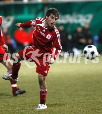 Fussball RTed Zac.  FC Kaernten gegen SC Austria Lustenau. Helmut Koenig (FCK). Klagenfurt, am 14.3.2008. Klagenfurt, am 14.3.2008.

Copyright Kuess

---
pressefotos, pressefotografie, kuess, qs, qspictures, sport, bild, bilder, bilddatenbank