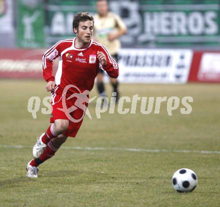 Fussball RTed Zac.  FC Kaernten gegen SC Austria Lustenau. Helmut Koenig (FCK). Klagenfurt, am 14.3.2008. Klagenfurt, am 14.3.2008.

Copyright Kuess

---
pressefotos, pressefotografie, kuess, qs, qspictures, sport, bild, bilder, bilddatenbank