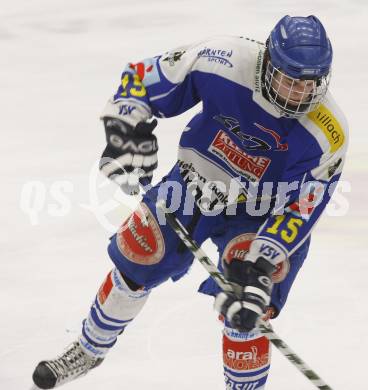 Eishockey. Oesterreichische U20 Meisterschaft. VSV gegen KAC. Stefan Bacher (VSV). Villach, am 15.3.2008.
Copyright Kuess

---
pressefotos, pressefotografie, kuess, qs, qspictures, sport, bild, bilder, bilddatenbank