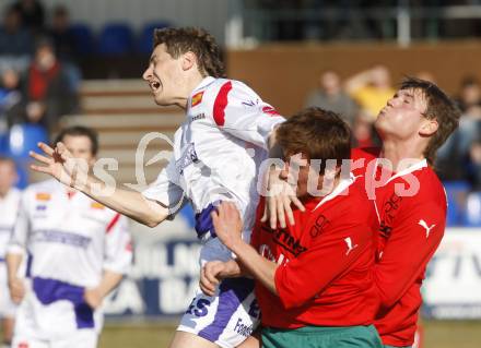 Fussball Regionalliga. SAK gegen SV Grieskirchen. Michael Huebler (SAK). Klagenfurt, am 15.3.2008.

Copyright Kuess

---
pressefotos, pressefotografie, kuess, qs, qspictures, sport, bild, bilder, bilddatenbank