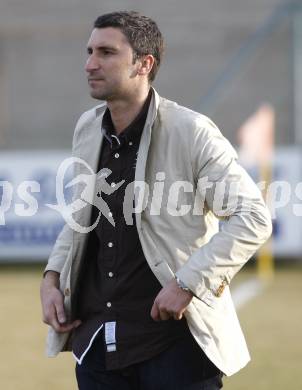 Fussball Regionalliga. SAK gegen SV Grieskirchen. Trainer Goran Lucic (SAK). Klagenfurt, am 15.3.2008.

Copyright Kuess

---
pressefotos, pressefotografie, kuess, qs, qspictures, sport, bild, bilder, bilddatenbank