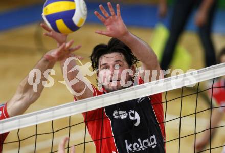 Volleyball. Bundesliga. HYPO VBK gegen hotVolleys. Peter Vanik (HYPO). Klagenfurt, 19.3.2008.
Foto: Kuess
---
pressefotos, pressefotografie, kuess, qs, qspictures, sport, bild, bilder, bilddatenbank