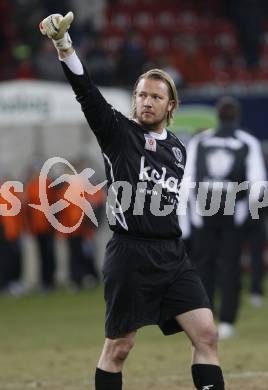 Fussball. Bundesliga. SK Austria Kelag Kaernten gegen FC Red Bull Salzburg. Schranz Andreas (Kaernten). Klagenfurt, 19.3.2008
Copyright Kuess

---
pressefotos, pressefotografie, kuess, qs, qspictures, sport, bild, bilder, bilddatenbank