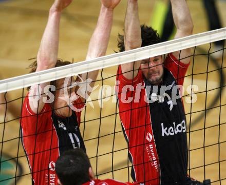 Volleyball. Bundesliga. HYPO VBK gegen hotVolleys. Shane Alexander, Peter Vanik (HYPO). Klagenfurt, 19.3.2008.
Copyright Kuess

---
pressefotos, pressefotografie, kuess, qs, qspictures, sport, bild, bilder, bilddatenbank