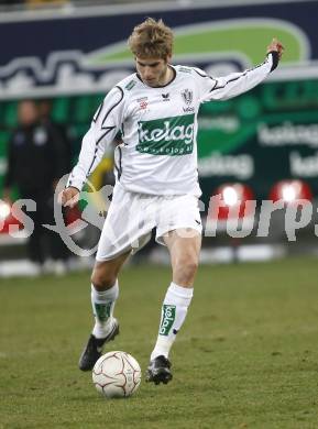 Fussball T-Mobile Bundesliga. SK Austria Kaernten gegen Red Bull Salzburg. Manuel Weber (Kaernten). Klagenfurt, am 19.3.2008.

Copyright Kuess

---
pressefotos, pressefotografie, kuess, qs, qspictures, sport, bild, bilder, bilddatenbank