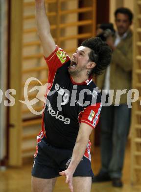 Volleyball. Bundesliga. HYPO VBK gegen hotVolleys. Peter Vanik (HYPO). Klagenfurt, 19.3.2008.
Copyright Kuess

---
pressefotos, pressefotografie, kuess, qs, qspictures, sport, bild, bilder, bilddatenbank