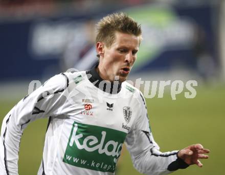 Fussball T-Mobile Bundesliga. SK Austria Kaernten gegen Red Bull Salzburg. Gernot Plassnegger (Kaernten). Klagenfurt, am 19.3.2008.

Copyright Kuess

---
pressefotos, pressefotografie, kuess, qs, qspictures, sport, bild, bilder, bilddatenbank