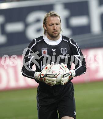 Fussball T-Mobile Bundesliga. SK Austria Kaernten gegen Red Bull Salzburg. Andreas schranz (Kaernten). Klagenfurt, am 19.3.2008.

Copyright Kuess

---
pressefotos, pressefotografie, kuess, qs, qspictures, sport, bild, bilder, bilddatenbank