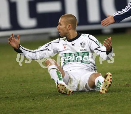 Fussball T-Mobile Bundesliga. SK Austria Kaernten gegen Red Bull Salzburg. Patrick Wolf (Kaernten). Klagenfurt, am 19.3.2008.

Copyright Kuess

---
pressefotos, pressefotografie, kuess, qs, qspictures, sport, bild, bilder, bilddatenbank