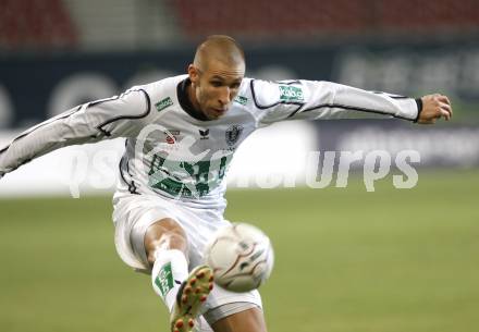 Fussball T-Mobile Bundesliga. SK Austria Kaernten gegen Red Bull Salzburg. Patrick Wolf (Kaernten). Klagenfurt, am 19.3.2008.

Copyright Kuess

---
pressefotos, pressefotografie, kuess, qs, qspictures, sport, bild, bilder, bilddatenbank