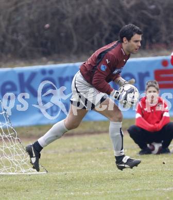 Fussball Kaerntner Liga. KAC gegen DSG Sele/Zell. Ivo Mueller (Sele/Zell). Klagenfurt, am 23.3.2008.
Foto: Kuess 
---
pressefotos, pressefotografie, kuess, qs, qspictures, sport, bild, bilder, bilddatenbank