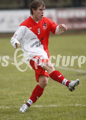 Fussball Kaerntner Liga. KAC gegen DSG Sele/Zell. Laslo Rozgonji (KAC). Klagenfurt, am 23.3.2008.
Foto: Kuess 
---
pressefotos, pressefotografie, kuess, qs, qspictures, sport, bild, bilder, bilddatenbank