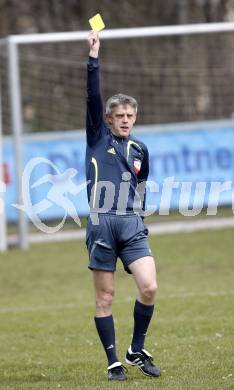 Fussball Kaerntner Liga. KAC gegen DSG Sele/Zell. Schiedsrichter Johann Schrittesser. Klagenfurt, am 23.3.2008.
Foto: Kuess 
---
pressefotos, pressefotografie, kuess, qs, qspictures, sport, bild, bilder, bilddatenbank