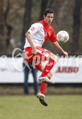 Fussball Kaerntner Liga. KAC gegen DSG Sele/Zell. Dominik Altrichter (KAC). Klagenfurt, am 23.3.2008.
Foto: Kuess 
---
pressefotos, pressefotografie, kuess, qs, qspictures, sport, bild, bilder, bilddatenbank