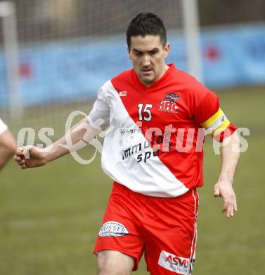 Fussball Kaerntner Liga. KAC gegen DSG Sele/Zell. Peter Widowitz (KAC). Klagenfurt, am 23.3.2008.
Foto: Kuess 
---
pressefotos, pressefotografie, kuess, qs, qspictures, sport, bild, bilder, bilddatenbank