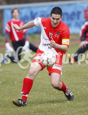 Fussball Kaerntner Liga. KAC gegen DSG Sele/Zell. Peter Widowitz (KAC). Klagenfurt, am 23.3.2008.
Foto: Kuess 
---
pressefotos, pressefotografie, kuess, qs, qspictures, sport, bild, bilder, bilddatenbank