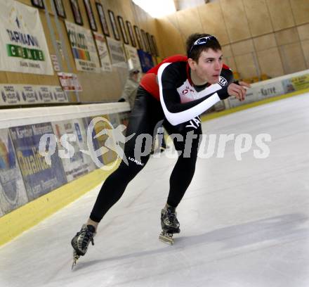 Eisschnelllauf. ESV Woerthersee. Christian Pichler. Klagenfurt, am 19.3.2008.

Copyright Kuess

---
pressefotos, pressefotografie, kuess, qs, qspictures, sport, bild, bilder, bilddatenbank