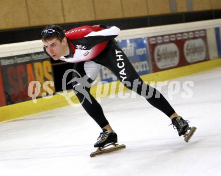 Eisschnelllauf. ESV Woerthersee. Christian Pichler. Klagenfurt, am 19.3.2008.

Copyright Kuess

---
pressefotos, pressefotografie, kuess, qs, qspictures, sport, bild, bilder, bilddatenbank