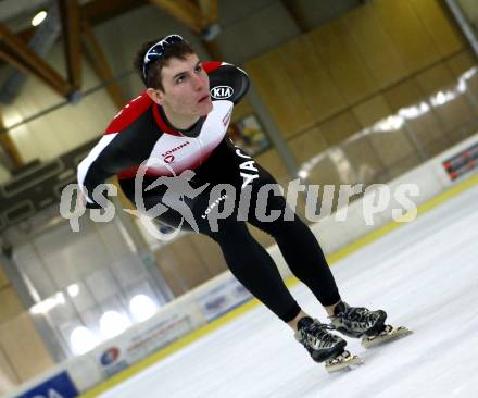 Eisschnelllauf. ESV Woerthersee. Christian Pichler. Klagenfurt, am 19.3.2008.

Copyright Kuess

---
pressefotos, pressefotografie, kuess, qs, qspictures, sport, bild, bilder, bilddatenbank