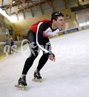 Eisschnelllauf. ESV Woerthersee. Christian Pichler. Klagenfurt, am 19.3.2008.

Copyright Kuess

---
pressefotos, pressefotografie, kuess, qs, qspictures, sport, bild, bilder, bilddatenbank