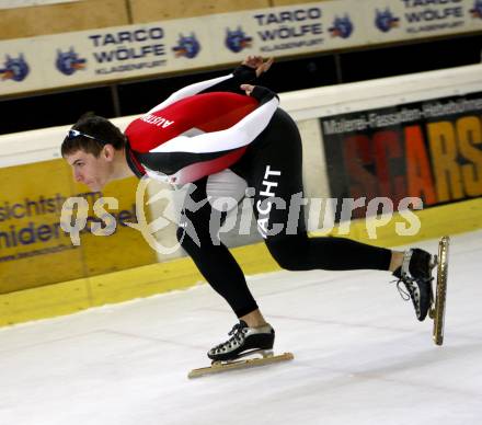 Eisschnelllauf. ESV Woerthersee. Christian Pichler. Klagenfurt, am 19.3.2008.

Copyright Kuess

---
pressefotos, pressefotografie, kuess, qs, qspictures, sport, bild, bilder, bilddatenbank