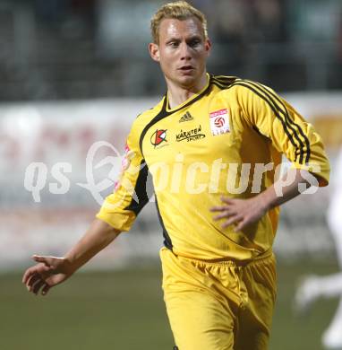 Fussball Red Zac Bundesliga. FC Kaernten gegen Red Bull Juniors Salzburg. Michael Miksits (FCK). Klagenfurt, am 28.3.2008.

Copyright Kuess

---
pressefotos, pressefotografie, kuess, qs, qspictures, sport, bild, bilder, bilddatenbank