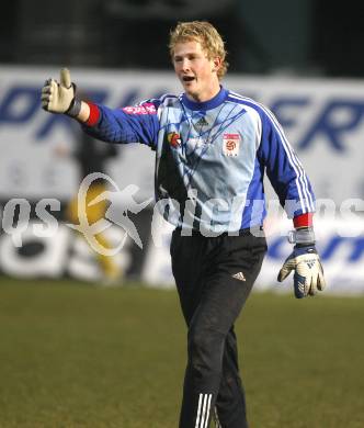 Fussball Red Zac Bundesliga. FC Kaernten gegen Red Bull Juniors Salzburg. Christian Dobnik (FCK). Klagenfurt, am 28.3.2008.

Copyright Kuess

---
pressefotos, pressefotografie, kuess, qs, qspictures, sport, bild, bilder, bilddatenbank