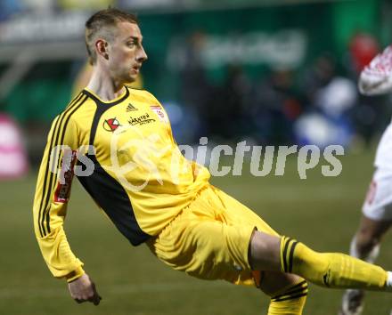 Fussball Red Zac Bundesliga. FC Kaernten gegen Red Bull Juniors Salzburg. Ulrich Winkler (FCK). Klagenfurt, am 28.3.2008.

Copyright Kuess

---
pressefotos, pressefotografie, kuess, qs, qspictures, sport, bild, bilder, bilddatenbank