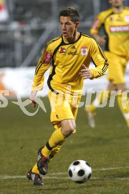 Fussball Red Zac Bundesliga. FC Kaernten gegen Red Bull Juniors Salzburg. Rene Seebacher (FCK). Klagenfurt, am 28.3.2008.

Copyright Kuess

---
pressefotos, pressefotografie, kuess, qs, qspictures, sport, bild, bilder, bilddatenbank