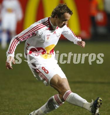 Fussball Red Zac Bundesliga. FC Kaernten gegen Red Bull Juniors Salzburg. Michael Obermair (Salzburg). Klagenfurt, am 28.3.2008.

Copyright Kuess

---
pressefotos, pressefotografie, kuess, qs, qspictures, sport, bild, bilder, bilddatenbank