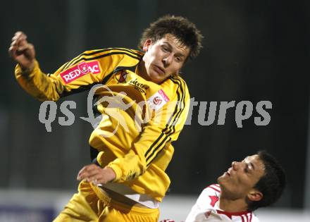 Fussball Red Zac Bundesliga. FC Kaernten gegen Red Bull Juniors Salzburg. Guido Burgstaller (FCK). Klagenfurt, am 28.3.2008.

Copyright Kuess

---
pressefotos, pressefotografie, kuess, qs, qspictures, sport, bild, bilder, bilddatenbank