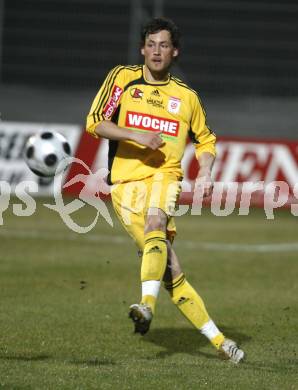 Fussball Red Zac Bundesliga. FC Kaernten gegen Red Bull Juniors Salzburg. Matthias Sereinig (FCK). Klagenfurt, am 28.3.2008.

Copyright Kuess

---
pressefotos, pressefotografie, kuess, qs, qspictures, sport, bild, bilder, bilddatenbank