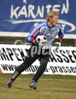 Fussball Red Zac Bundesliga. FC Kaernten gegen Red Bull Juniors Salzburg. Christian Dobnik (FCK). Klagenfurt, am 28.3.2008.

Copyright Kuess

---
pressefotos, pressefotografie, kuess, qs, qspictures, sport, bild, bilder, bilddatenbank