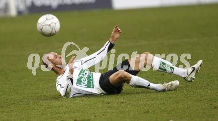 Fussball T-Mobile Bundesliga. SK Austria Kaernten gegen LASK. Patrick Wolf (Kaernten). Klagenfurt, am 29.3.2008.

Copyright Kuess

---
pressefotos, pressefotografie, kuess, qs, qspictures, sport, bild, bilder, bilddatenbank