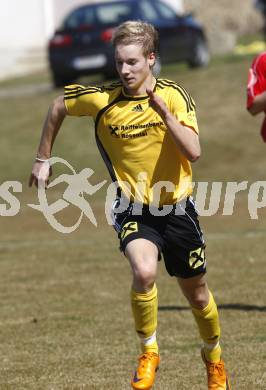 Fussball Unterliga Ost. Rosental Derby. Koettmannsdorf gegen Ludmannsdorf. Martin Linder (Koettmannsdorf). Klagenfurt, am 29.3.2008.

Copyright Kuess

---
pressefotos, pressefotografie, kuess, qs, qspictures, sport, bild, bilder, bilddatenbank