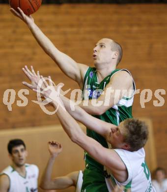 Basketball 2. Bundesliga. KOS Klagenfurt gegen Dornbirn. Davor Sattler (KOS). Klagenfurt, am 30.3.2008.

Copyright Kuess

---
pressefotos, pressefotografie, kuess, qs, qspictures, sport, bild, bilder, bilddatenbank