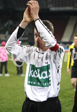 Fussball T-Mobile Bundesliga. SK Austria Kaernten gegen LASK. Martin Hiden (Kaernten). Klagenfurt, am 29.3.2008.

Copyright Kuess

---
pressefotos, pressefotografie, kuess, qs, qspictures, sport, bild, bilder, bilddatenbank