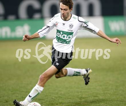 Fussball T-Mobile Bundesliga. SK Austria Kaernten gegen LASK. Wolfgang Bubenik (Kaernten). Klagenfurt, am 29.3.2008.

Copyright Kuess

---
pressefotos, pressefotografie, kuess, qs, qspictures, sport, bild, bilder, bilddatenbank