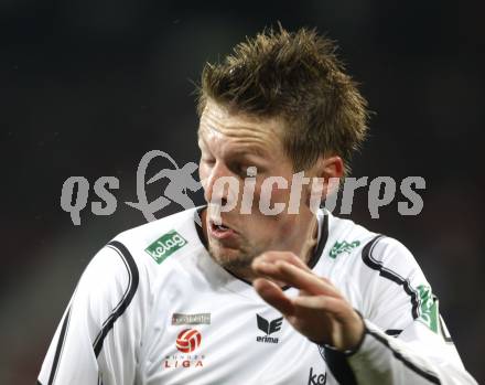 Fussball T-Mobile Bundesliga. SK Austria Kaernten gegen LASK. Gernot Plassnegger (Kaernten). Klagenfurt, am 29.3.2008.

Copyright Kuess

---
pressefotos, pressefotografie, kuess, qs, qspictures, sport, bild, bilder, bilddatenbank