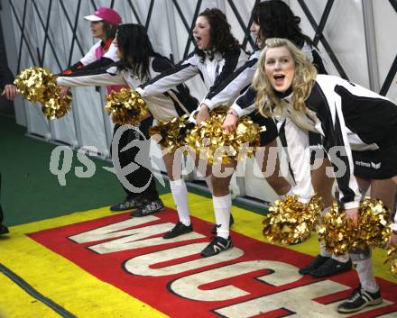 Fussball T-Mobile Bundesliga. SK Austria Kaernten gegen LASK. Cheerleaders (Kaernten). Klagenfurt, am 29.3.2008.

Copyright Kuess

---
pressefotos, pressefotografie, kuess, qs, qspictures, sport, bild, bilder, bilddatenbank