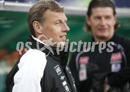 Fussball T-Mobile Bundesliga. SK Austria Kaernten gegen LASK. Trainer Karl Daxbacher (LASK). Klagenfurt, am 29.3.2008.

Copyright Kuess

---
pressefotos, pressefotografie, kuess, qs, qspictures, sport, bild, bilder, bilddatenbank