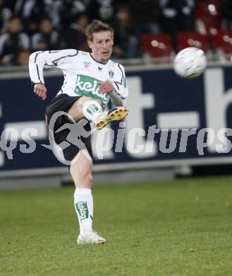 Fussball T-Mobile Bundesliga. SK Austria Kaernten gegen LASK. Gernot Plassnegger (Kaernten). Klagenfurt, am 29.3.2008.

Copyright Kuess

---
pressefotos, pressefotografie, kuess, qs, qspictures, sport, bild, bilder, bilddatenbank